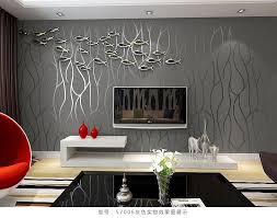 Hot Selling 3d Mural Wallpaper Modern Striped Flock Wall Paper Papel De Parede T Grey Wallpaper Living Room Wallpaper Living Room Striped Wallpaper Living Room