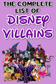 From tricky riddles to u.s. The Complete Disney Villains List 2021 Names And Fun Facts Too