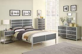 Other variations include sets that include a mirror or vanity set with stool. Modern Twin Bedroom Set Idea With Metal Master Bed And Nightstand And Metal Draw Grey Bedroom Furniture Sets Twin Bedroom Furniture Sets Bedroom Furniture Sets