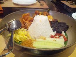 Indonesia especially in eastern sumatra; Nasi Lemak Simple English Wikipedia The Free Encyclopedia