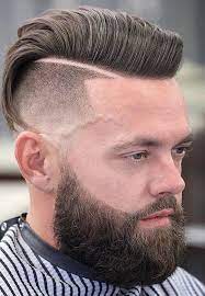 Coolest Versions Of Side Parted Fade Over Men S Hairstyles With Thick Beard Style 2017 2018 B Long Hair Styles Men Hipster Haircuts For Men Hipster Hairstyles