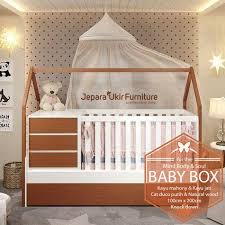 Perlak bayi besar ( s17 ) perlak bayi dengan ukuran besar 85 x 66 cm ini sangat nyaman digunakan karena ukurannya yang besar. Jual Tempat Tidur Bayi Ranjang Bayi Ukuran Besar Box Tidur Bayi Besar Kab Jepara Toko Box Bayi Jepara Tokopedia