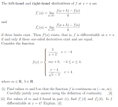 Now i'd like to show that the function isn't cts at any other point. Differentiability Of A Piecewise Function Confusion About Wording Mathematics Stack Exchange