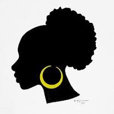 See more ideas about african, african art, afro art. Afro Puff Silhouette Black Art Painting Silhouette Art Afrocentric Art