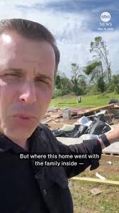 ABC News' Alex Stone is in London, Kentucky, surveying the damage after  tornadoes and severe weather tore through the Heartland. One family  survived after they trapped inside their home that flew several