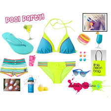Designer Clothes Shoes Bags For Women Ssense Pool Party Outfits Neon Pool Parties Pool Party