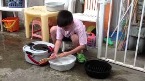 coleman portable sink youtube