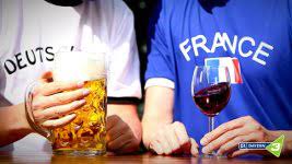 Und trauten ihren augen nicht. Deutschland Frankreich Lustiges Video Bier Gegen Wein Lustige Videos Cartoonland De