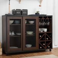 Laurel Foundry Modern Farmhouse Bairoil Transitional Server Wayfair Bufet Mebel Bar