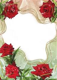 Women S Frame Rose And Gold Threads Rose Frame Photo Layers Frame Template