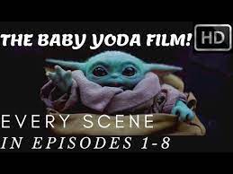 All Baby Yoda Scene Episode 1 8 Yoda Film Season 1 1080p Full Hd Youtube Yoda Star Wars Merch Film