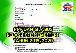 Rpp 1 lembar sd kelas 5. Rpp Dan Silabus Kelas 1 Kurikulum 2013 Lengkap Semester 1 2020 Forkamis