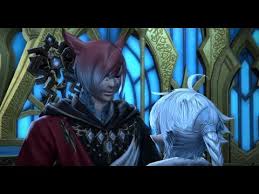 Alisaie explains in 5.4 that his ability to instantly put his foot in his mouth, and alphinaud tells the wol that she basically ripped him a new one when the two of them were reunited. Ffxiv Shadowbringers Patch 5 1 Alisaie And The Exarch Are Just Part 1 Youtube