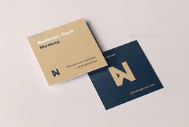 Personalize and print professional business cards right from your desktop. 23 Best Square Business Card Mockup Designs 2020 Colorlib