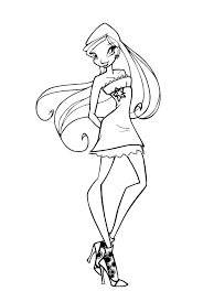Maybe you would like to learn more about one of these? Winx Stella Coloring Pages Coloring Pages Drawings Drawing For Kids