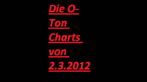 1live Die O Ton Charts Vom 02 03 2012