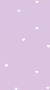Photo wall collage kit | lavender light purple aesthetic (set of 60 . Download Purple Hearts Pastel Aesthetic Wallpaper Wallpapers Com