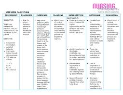 This is done so the nurse can become familiar with care plan development, processes, and outcomes, and terminology. 9 Emergency Care Plan Templates And Examples Pdf Word Examples