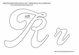 Para colocar en una tarjeta. Moldes De Letras Cursivas Para Colorear Novocom Top