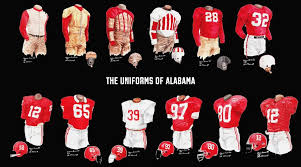 See How Alabama S Uniform Has Changed Alabama Crimson Tide Football Alabama Football Crimson Tide Football