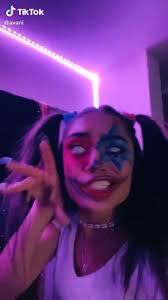 Avani On Tiktok Scary Clown Makeup Cute Clown Makeup Halloween Makeup Clown