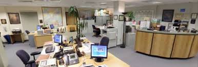 Dunder Mifflin Office Set The Office Office Tv