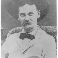 John Comes Again, half-length portrait, facing left]