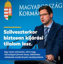 Orbán viktor a szokásos módon facebook csatornáján jelentette be: Szilveszterkor Biztosan Kijarasi Tilalom Magyarorszag Kormanya Facebook