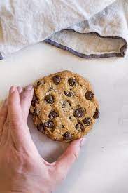 Cookies don't spread much, form your desired look and size. Almond Flour Chocolate Chip Cookies Keto Cookies Recipe Vegan