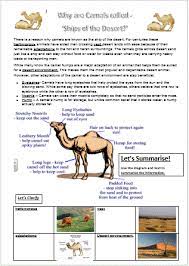 The camel can open and close its nostrils as it pleases. Reading Strategies Why Are Camels Called Ships Of The Desert Summarising Teach In A B Desert Animals Adaptations Reading Strategies Summarizing Task Cards