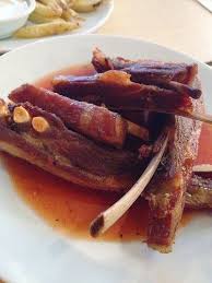 Smoked Lamb Ribs Lexington Style Bbq Sauce Smoked Lamb Lamb Recipes Lamb Ribs