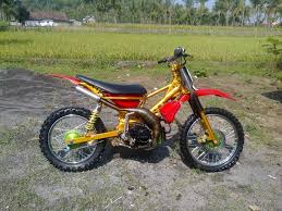 Terbaru modifikasi motor trail satria 2 tak pada inspirasi modif. Modifikasi Motor Yamaha Alfa Jadi Trail Arena Modifikasi