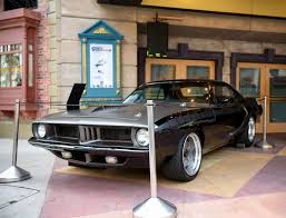 Fast Furious 7 Cars Make Their Debut At Universal Studios Singapore Rwscoop The Resorts World Sentosa Blog Fast And Furious Plymouth Cuda Cuda