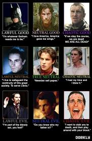 Awful Good Christian Bale Alignment Chart Christian Bale