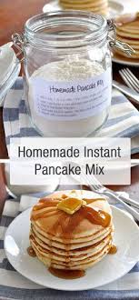 Fluffy Pancakes Quick And Easy No Fail Recipe Homemade Pancake Mix Recipes Easy Pancake Mix Recipe