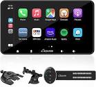 Amazon.com: [2024 Newest] Carpuride W708 Wireless Portable Carplay ...