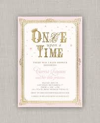 Once Upon A Time Baby Shower Invitation In 2021 Baby Shower Princess Baby Shower Invitations Fairytale Baby Shower
