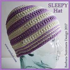 Sleepy Hat Free Crochet Pattern Crochet Hats Free Pattern Crochet Hat Pattern Chemo Hat Pattern