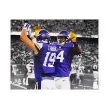 We delve deep into analytics to provide the best advice plus the latest breaking news. Adam Thielen Stefon Diggs Autographed Minnesota Vikings 16x20 Photo Jsa Coa Steel City Collectibles