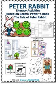 Games Activities Craft And Printables For The Book Peter Rabbit Literacy Activities Peter Rabbit Activities
