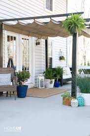 Simple Patio Styling From Bare To Beautiful Home Made By Carmona Patio Style Backyard Patio Backyard Decor