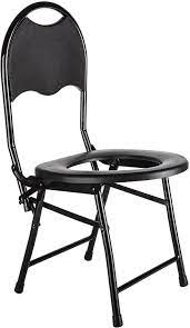 Portable Camping Toilet Chair With Backrest Yoni Steam Seat Foldin In 2021 Portable Toilet For Camping Camping Toilet Bedside Commode