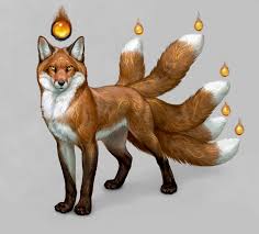 Генко (genko, 黒狐) — чёрная лиса. Tenko Bestiary Us