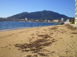 Take a tour of the plage de capo di feno, france and relax at the beach. Plage Du Lazaret Ou Corse Azur Ajaccio 2a Corse Plagestv