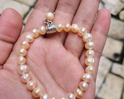 Gambar Mutiara air tawar peach