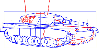 How To Draw A Tank Step By Step Drawing Guide By Dawn Dragoart Com Let's learn how to draw a tank machine step by step! how to draw a tank step by step