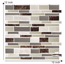 Check spelling or type a new query. Vivid Tiles Self Adhesive Mosaic Wall Tiles 3d Waterproof Kitchen Bathroom Wall Tile Peel And Stick Tiles Wall Stickers Aliexpress