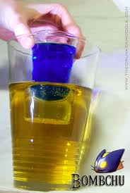 Bombchu Drink 1 Shot Blue Curacao 1 Shot Blueberry Vokda 1 Red Bull Splash Of Simple Syrup Any Flavor Cocktail Ingredients Blueberry Vodka Themed Drinks