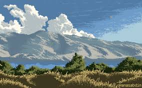 Oc No Man Earth 15 Colors Pixelart Pixel Art Background Desktop Wallpaper Art Animation Art Character Design