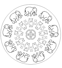 Die verpflichtung zum tragen einer medizinischen maske gem. Ausmalbild Mandala Mit Tieren Kostenlos Ausdrucken